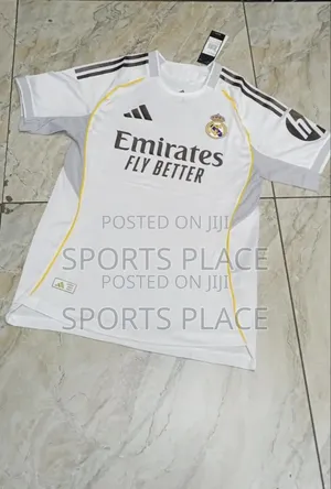 Latest Real Madrid Player Version Home Kit 25/26