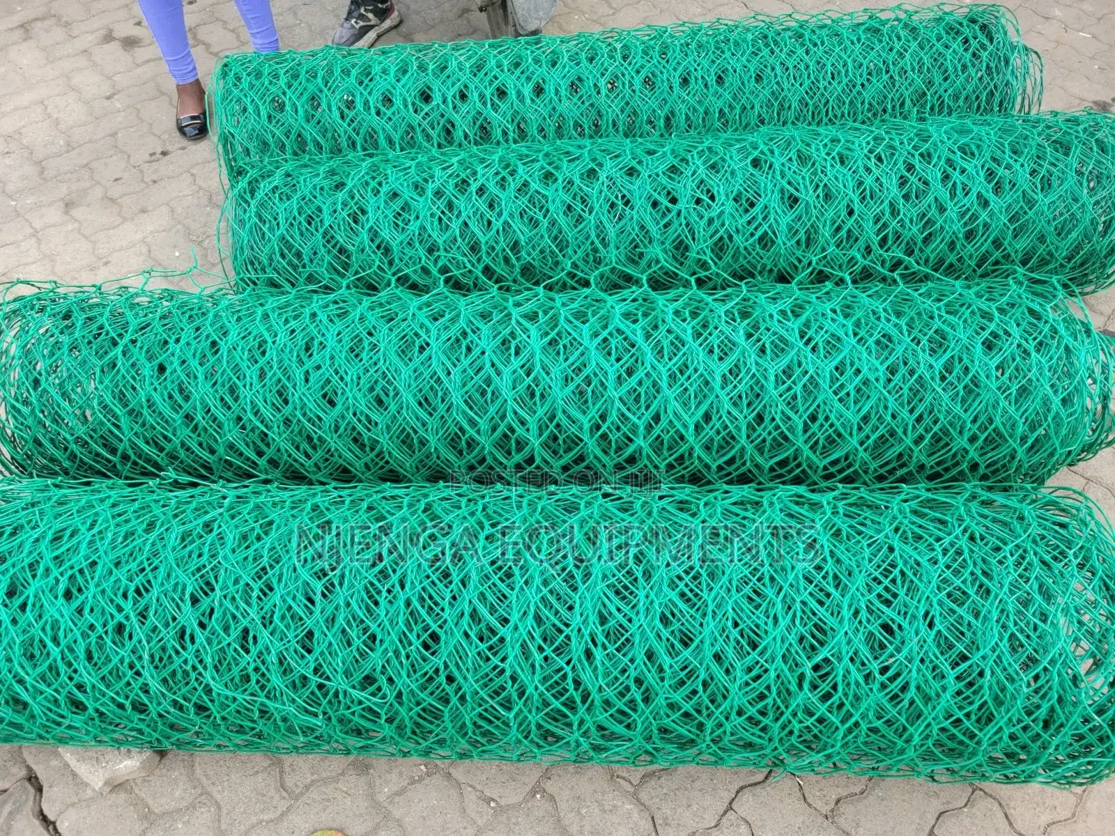 PVC Coated Tripple Twisted Chainlink 6ft