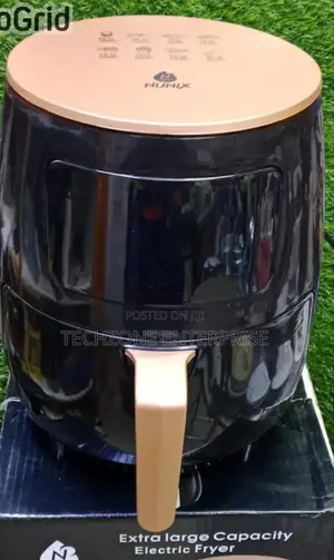 Nunix Af-5 5l Air Fryer 1400 Watts With Black Body 