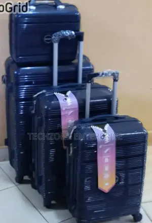 Classic 4 in 1 Luxurious Unbreakable Rubber Suitcase
