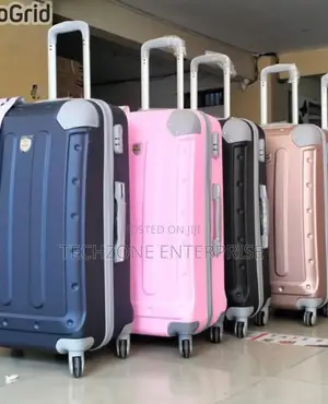 Fashion 3 in 1 Fibre Travel Suitcase Trolley Bags 