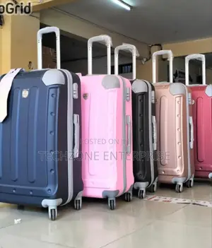 Quality 3 in 1 Fibre Travel Suitcase Trolley Bag