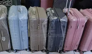 Fashion 3 in 1 Rubber Suitcase Luggage Bag With Wheels 