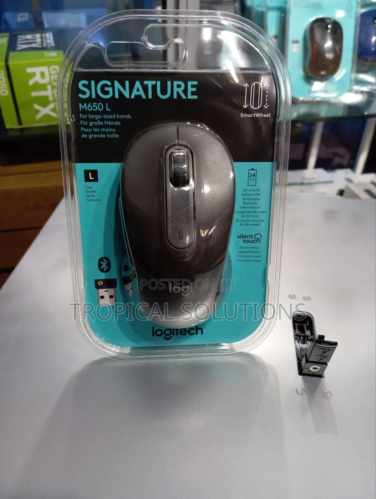 Logitech M650l Mouse// Bluetooth Mouse