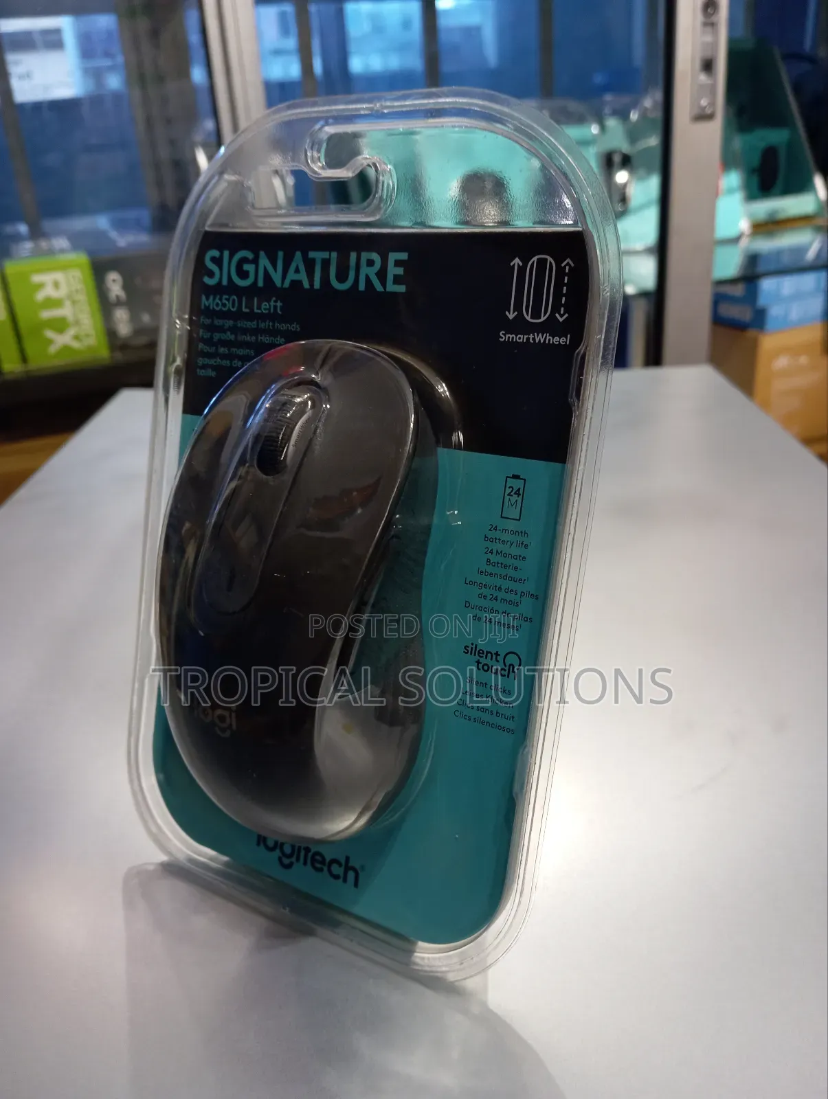 Logitech M650l Left// Wireless Mouse M650l Left