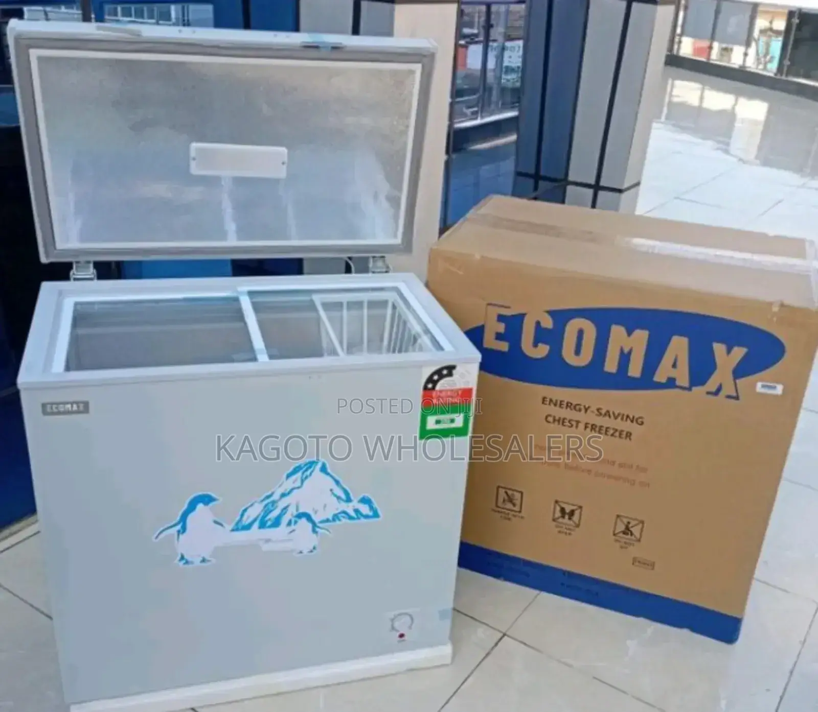 Ecomax 168liters Freezer