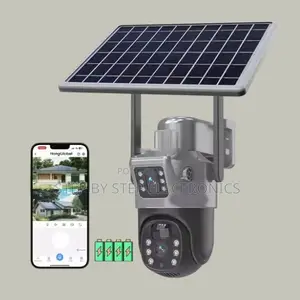 Remote Monitoring 4g PTZ Rotating Solar CCTV Camera