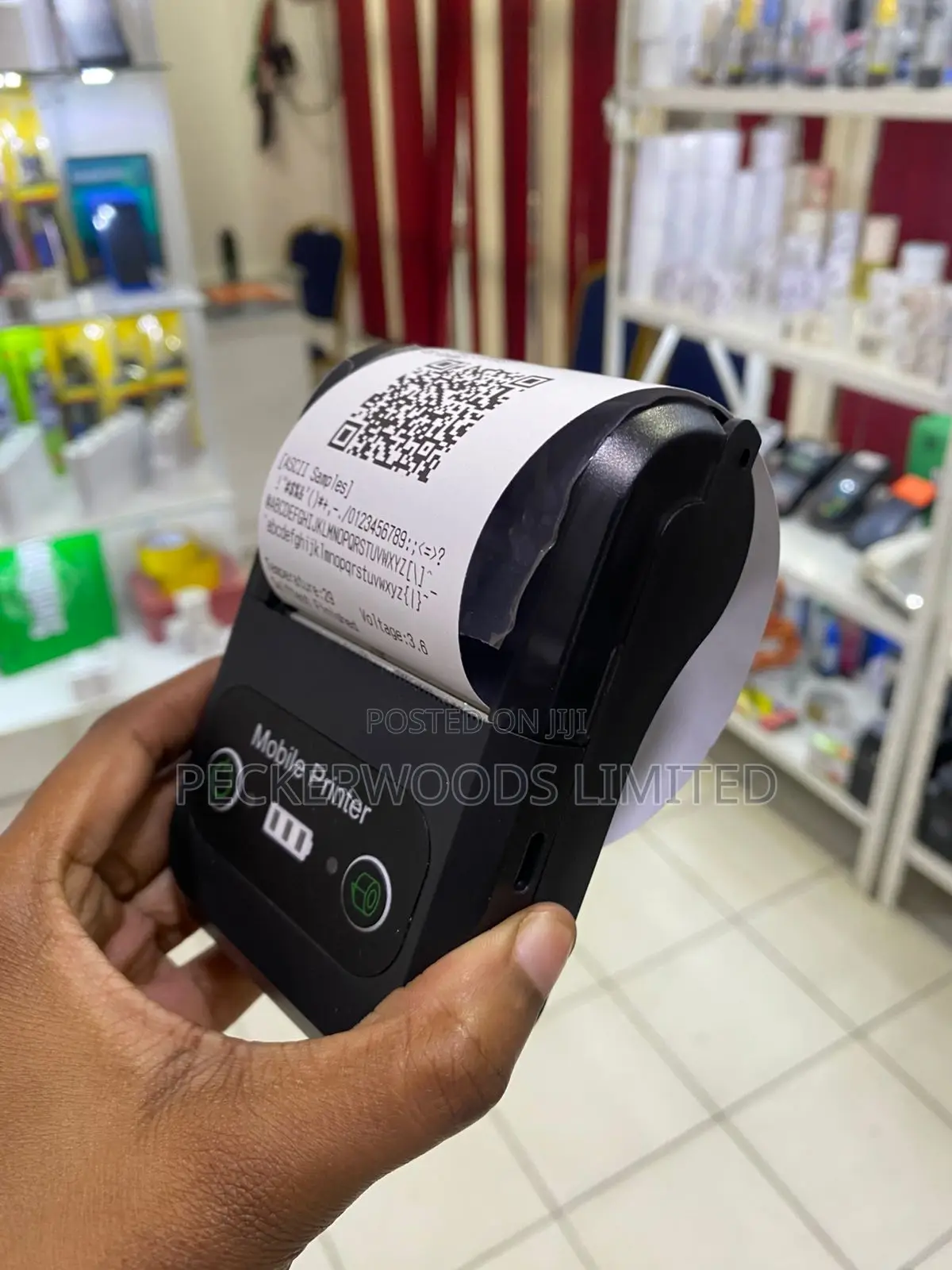 Portable Bluetooth Printer – Perfect for Receipts Labels