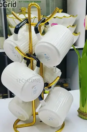 Classic Japanese 6 PCS Excellent Ceramic Mugs,*
