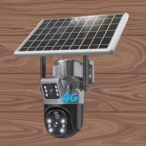 High-Efficient Solar Panel 4g PTZ Rotating Solar CCTV Camera