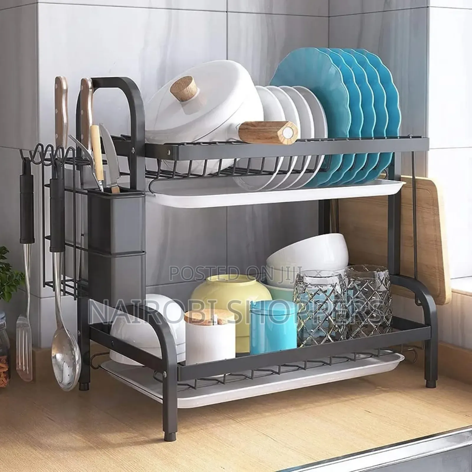 Dish Rack 2 Tier Heavy Duty