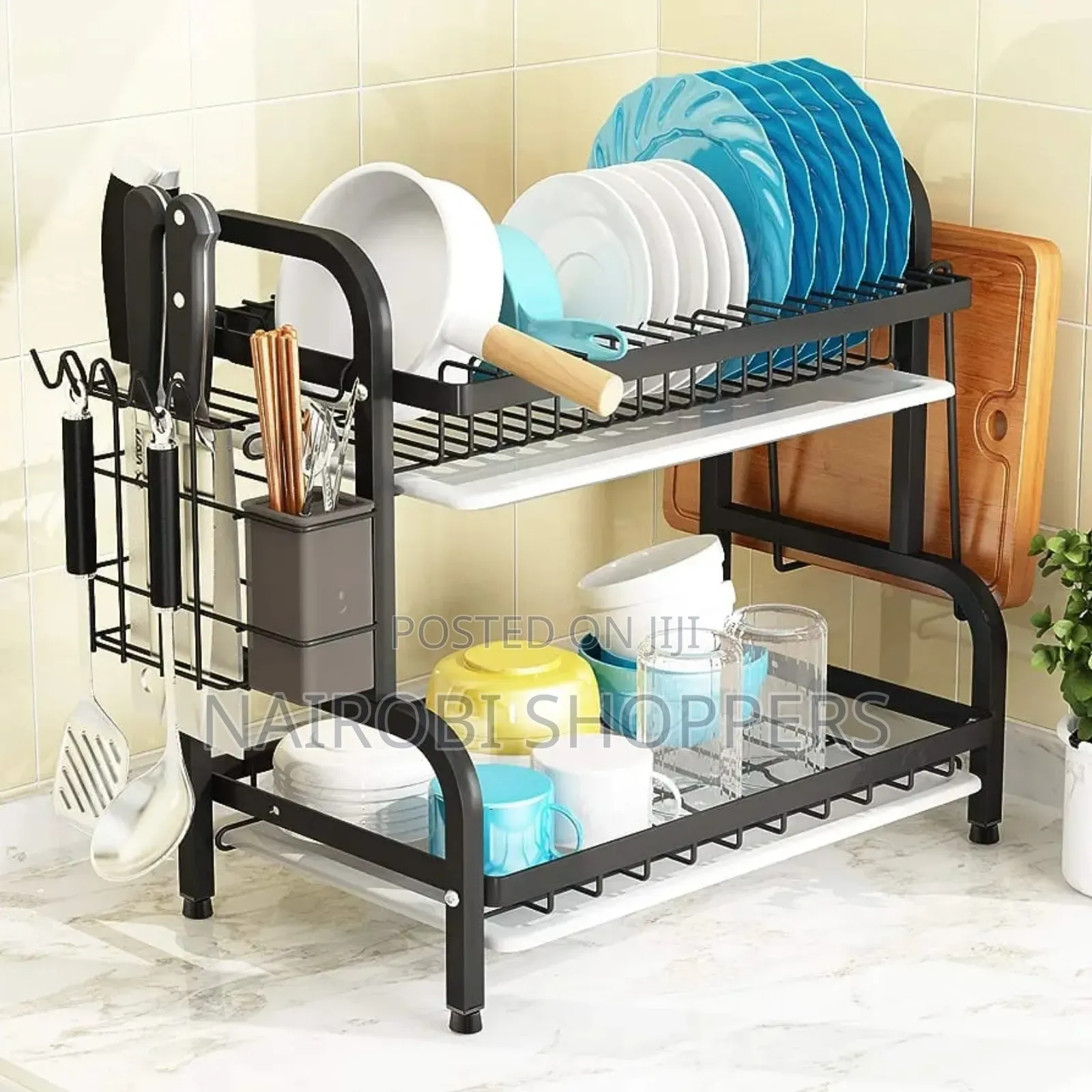 Dish Rack 2 Tier Heavy Duty