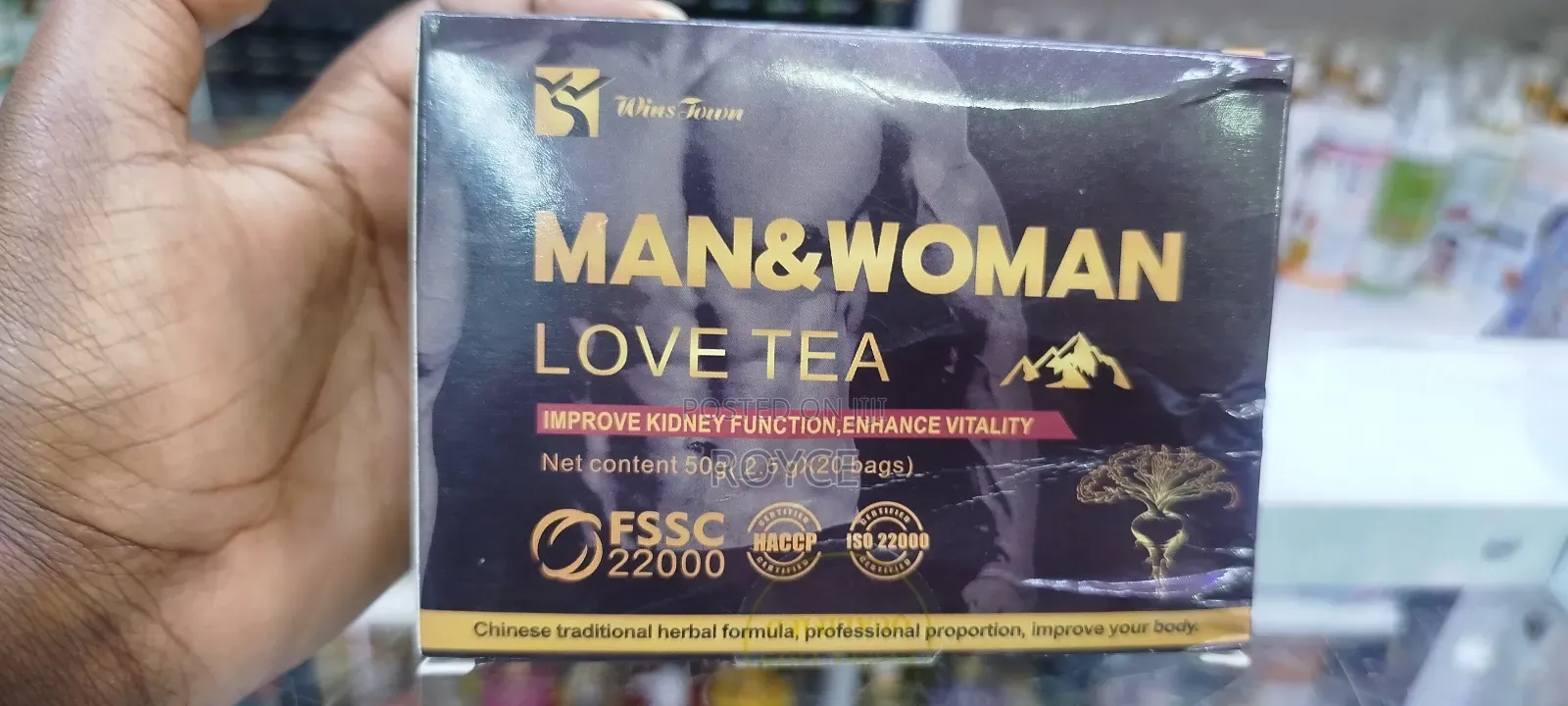 Man Woman Love Tea