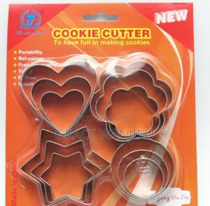 Metallic Cookie Cutter