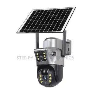 Built-in Microphone 4g PTZ Rotating Solar CCTV Camera