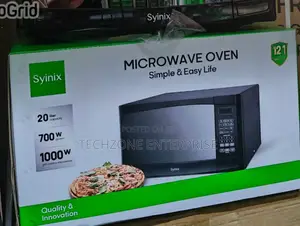 Syinix (Mw1020-04d) Microwave Oven 20l Capacity With Grill ,