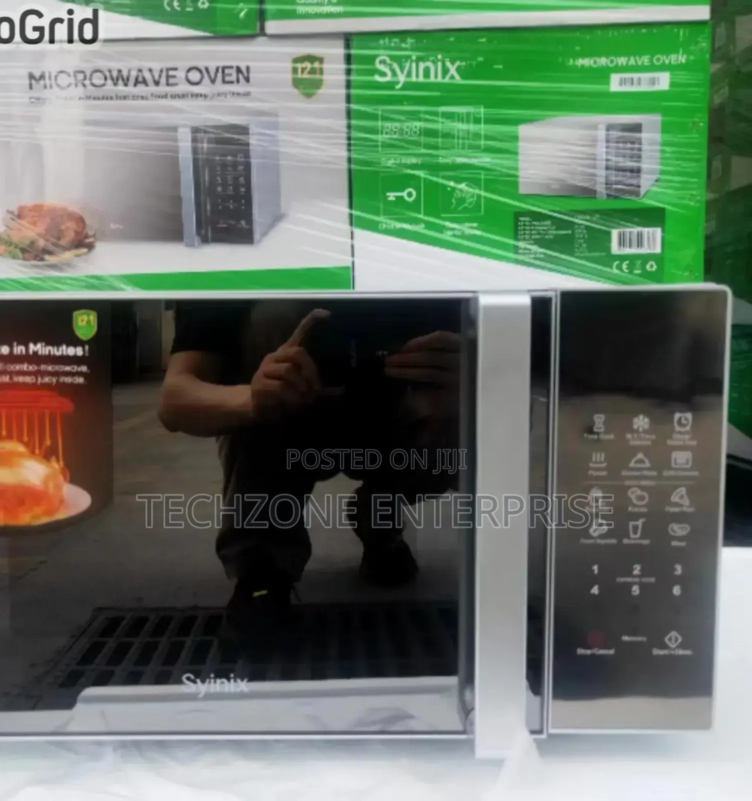 Syinix Digital Microwave 25l
With Defrost Function