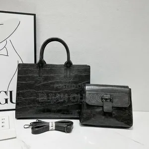 2pcs Set Spacious Leather Handbags