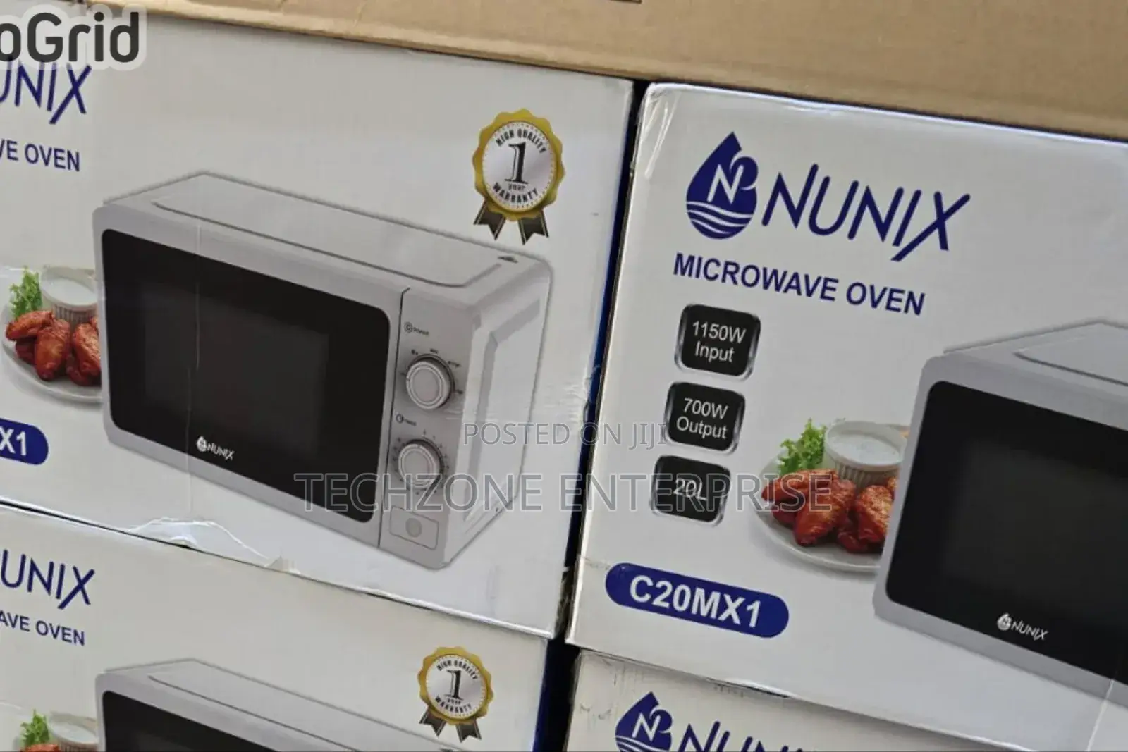 Nunix 20 Litres C20mx1 Manual Microwave Oven