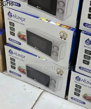 Nunix 20 Litres Manual Setting Microwave Oven, 700 Watts