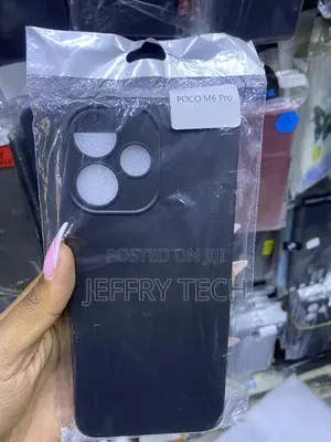 Ykto Soft Silicone Case Compatible With Xiaomi Poco M6 Pro