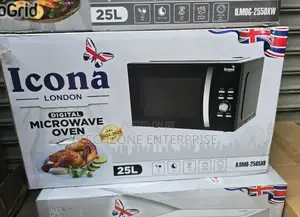 Icona (Ildmo-2565xb) 25l Digital Microwave Oven - Black