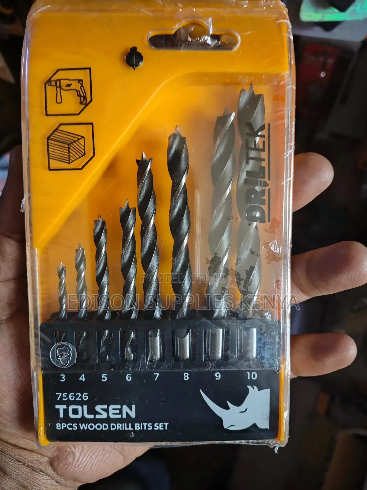 Wood Drill Bits Tolsen 8pcs Wood Drill Bits Set 75626