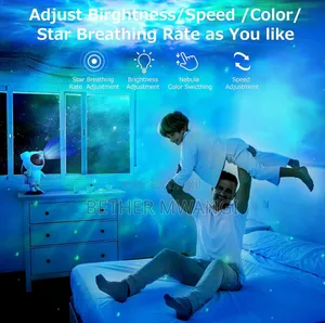 Astronaut Ambient Light Projection in Kenya