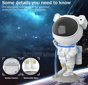Astronaut Ambient Light Projection in Kenya