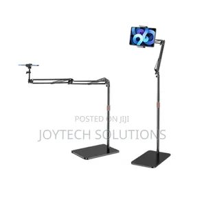Floor Adjustable Portable Tablet, Smart Phone Stand