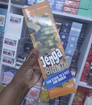 Jenga Giant, a Larger Version of the Classic Jenga Game