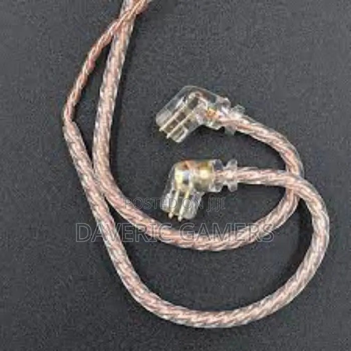 Kz Replaceble Cable-46 Cable Oxygen-Free Copper With Mic