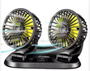 12/24v Car Cooling Fan 360° Adjustable