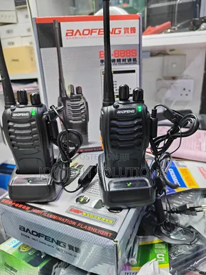 Radio Call Baofeng Bf-888s Walkie-Talkie (2 Pieces)