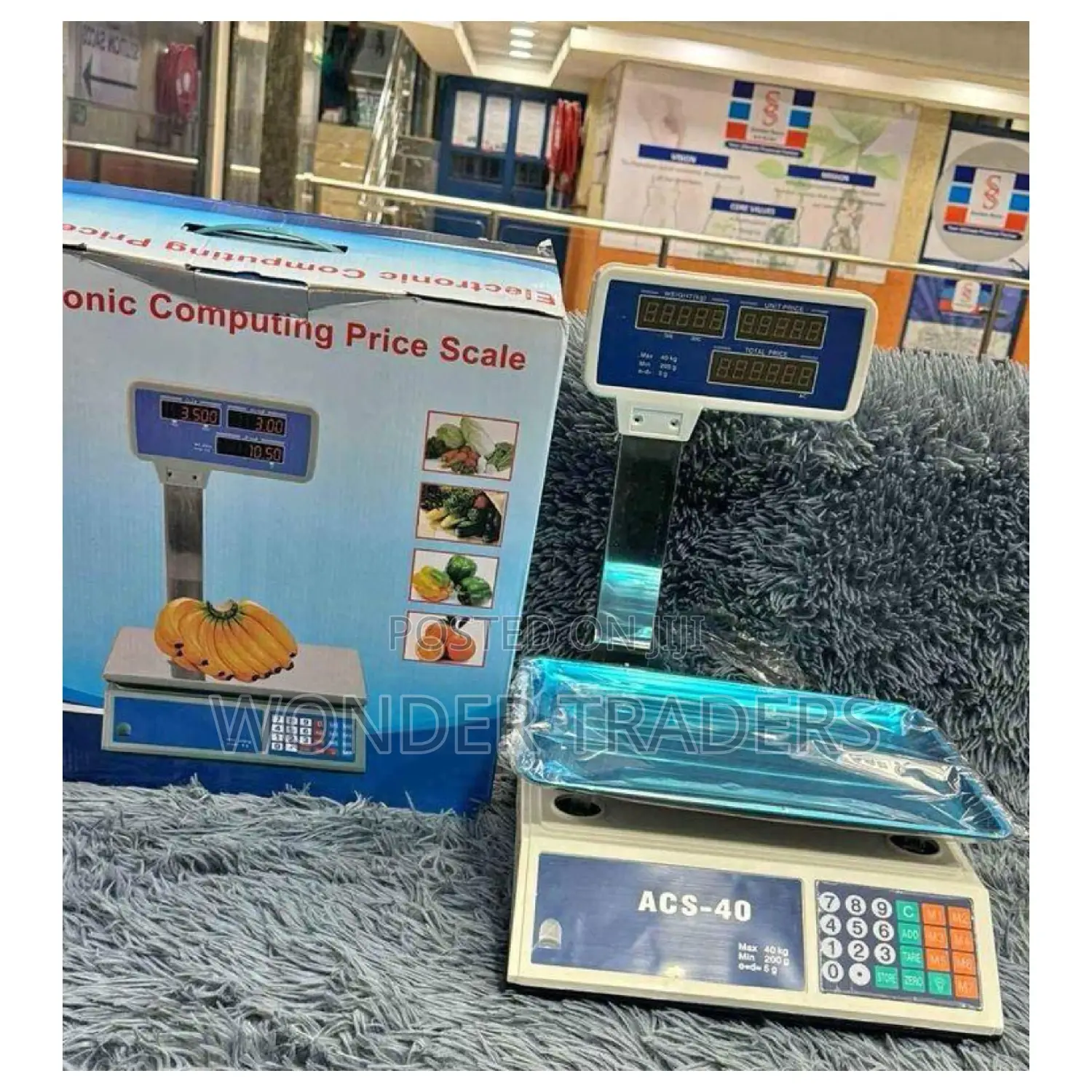 *Digital Heavy Duty Computing Scale With Arm*