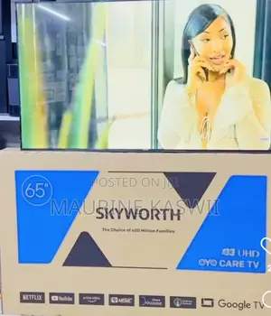 Skyworth 65”Google Uhd Oyo Care Tv