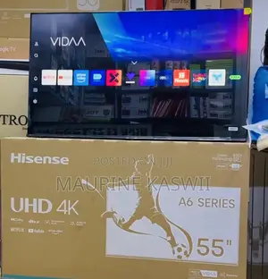 Hisense 55′′ 55a6n (New 2025) Vidaa Smart Uhd