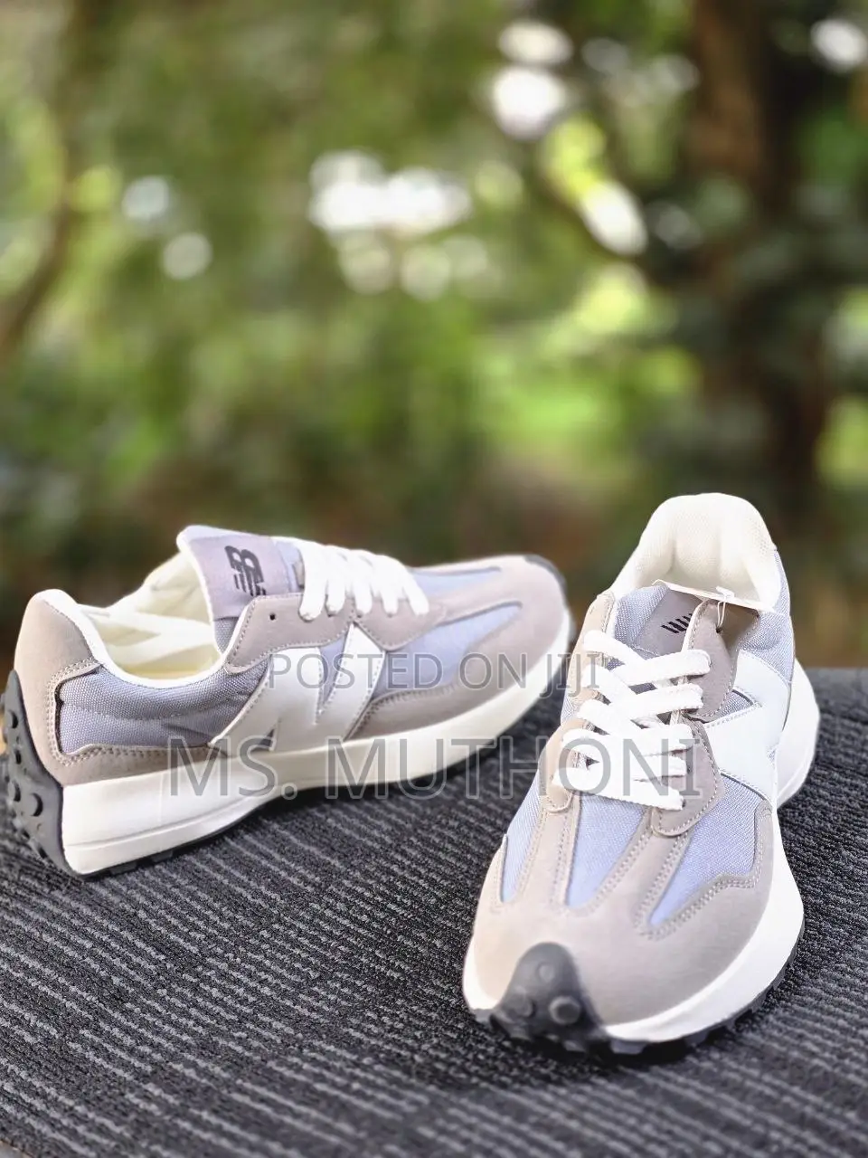 Nb 327 Grey White Size 38-45