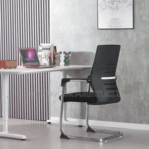 Modern Office Chair/Waiting Chair Black Tfk8h