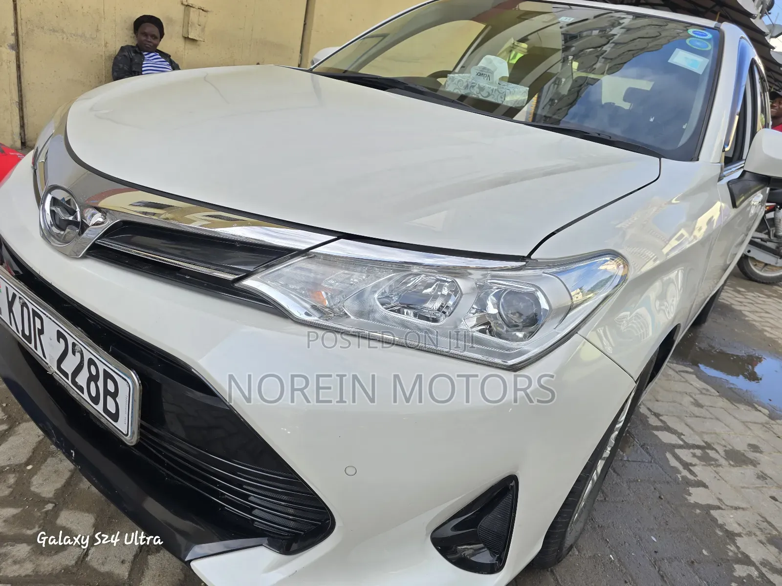 Toyota Axio 2017 White