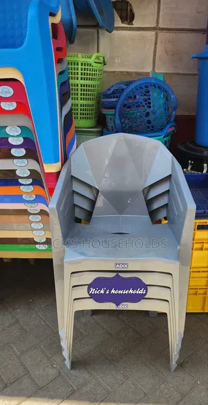 Plastic Chair (Gray Plastic Chair)