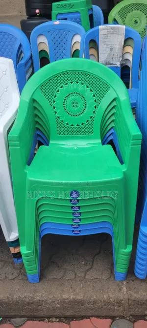 Plastic Chairs in Green
