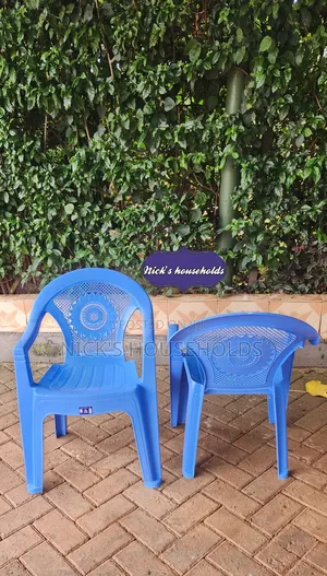 Skyblue Plastic Chair