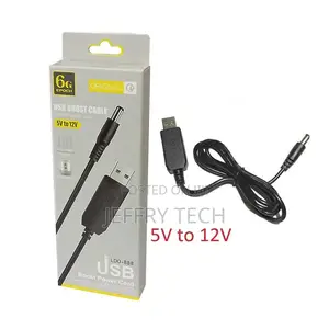 Usb Boost Cable 5v to 12v