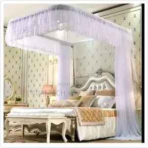 Two Stand Mosquito Net-White