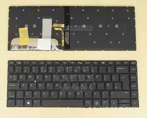 Uk Backlit Keyboard for Hp Elitebook X360 1040 G7 1040 G8