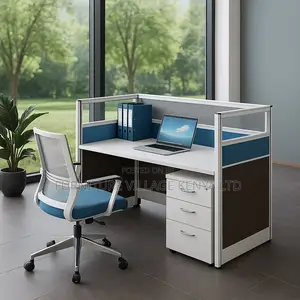 Office Workstations: 1-User Office Modular Workspace