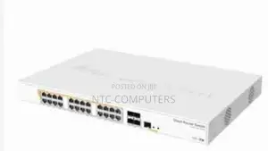 Mikrotik Crs328-24p-4s+Rm 24 Port Gigabit Ethernet Switch