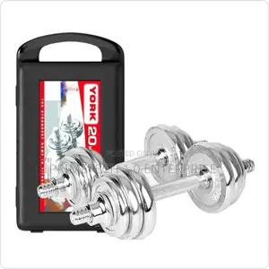 20kg Chrome Dumbells, Chrome Dumbells