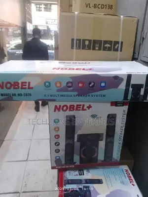 Nobel Nb-2070 3.1ch Subwoofer 55,000w Pmpo Speaker System 